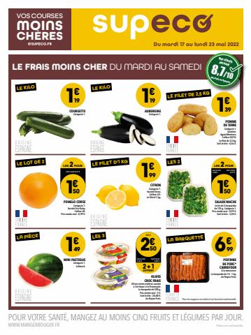 Promos de Discount Alimentaire à Lyon | DES COURSES VRAIMENT MOINS CHÈRES sur Supeco | 17/05/2022 - 23/05/2022