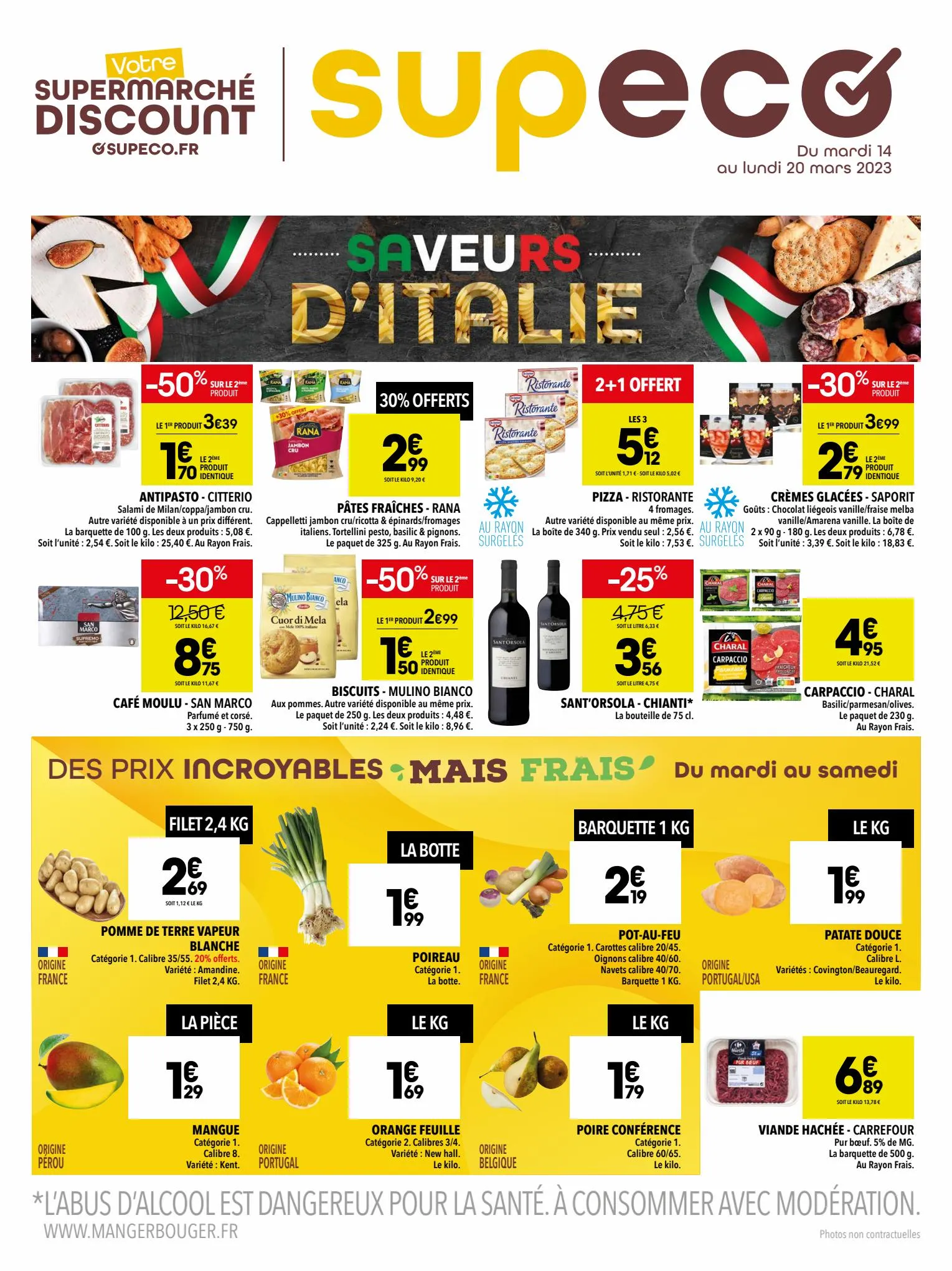 Catalogue Votre Supermarché Discount, page 00001