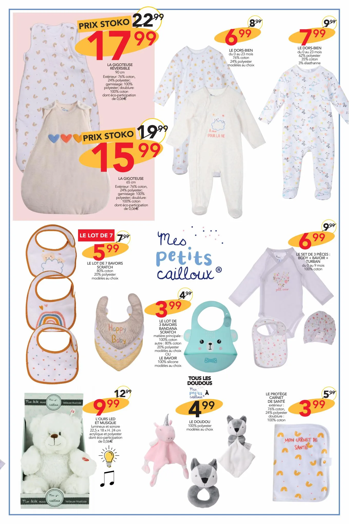 Catalogue Bébé arrive les petits prix aussi !, page 00003