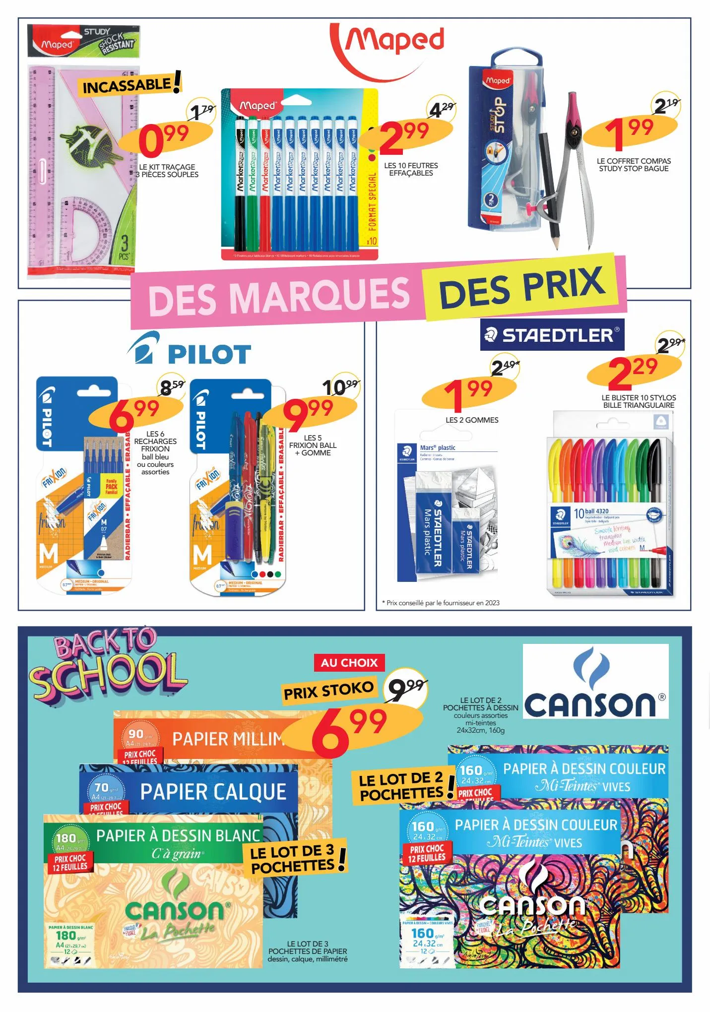 Catalogue BACK TO SCHOOL, page 00002