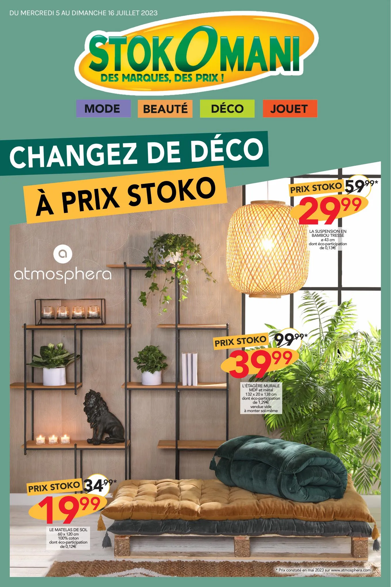 Catalogue CHANGEZ DE DÉCO À PRIX STOKO, page 00001