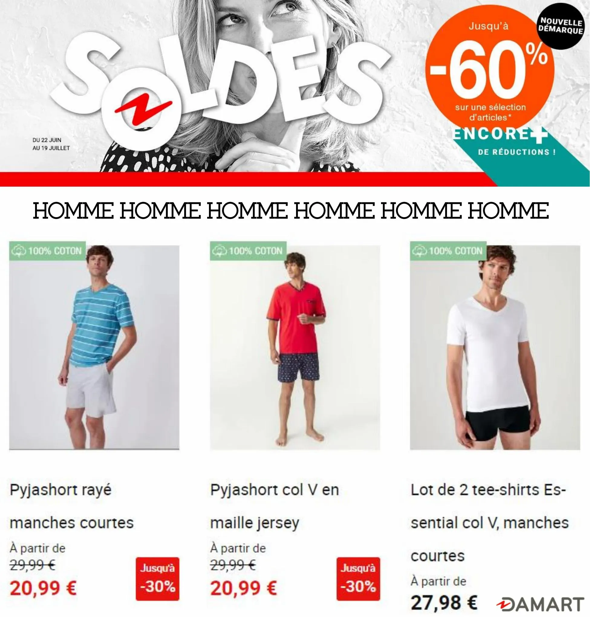 Catalogue SOLDES -60% HOMME, page 00001