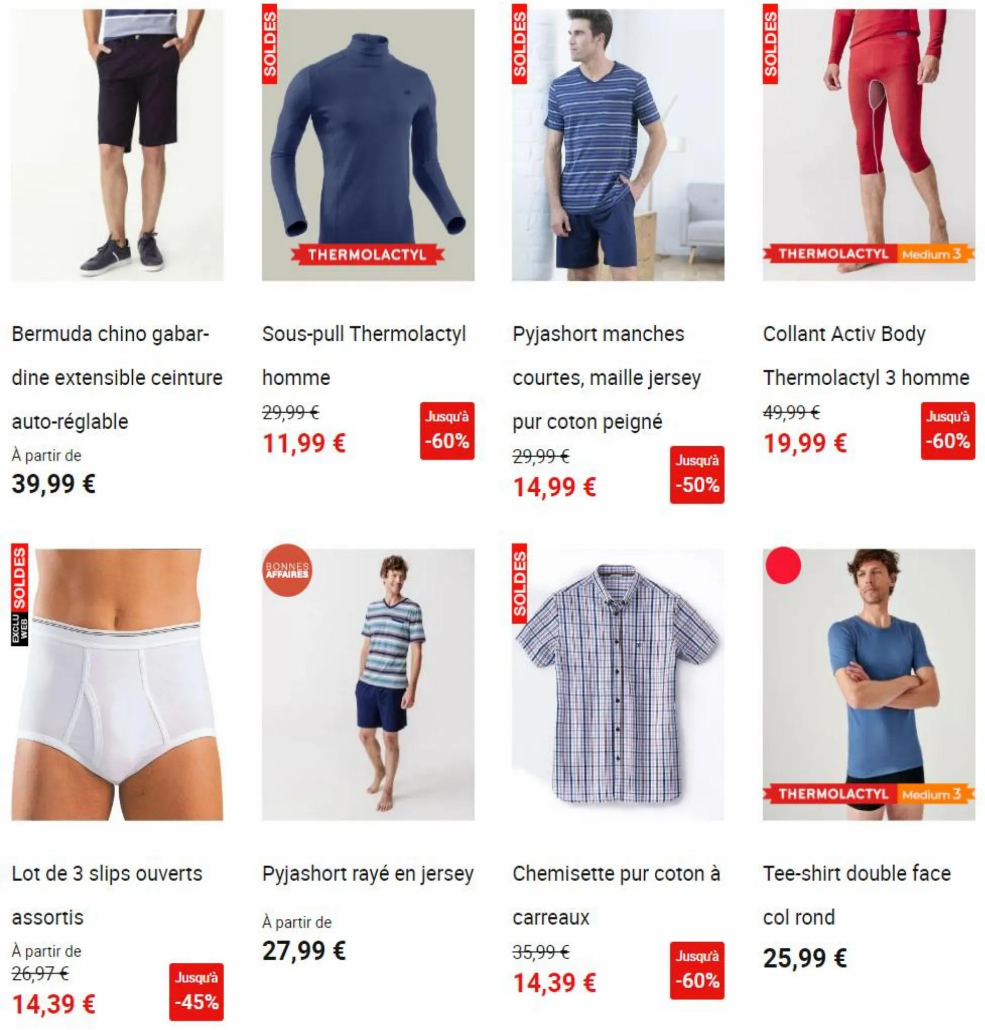 Catalogue SOLDES -60% HOMME, page 00006