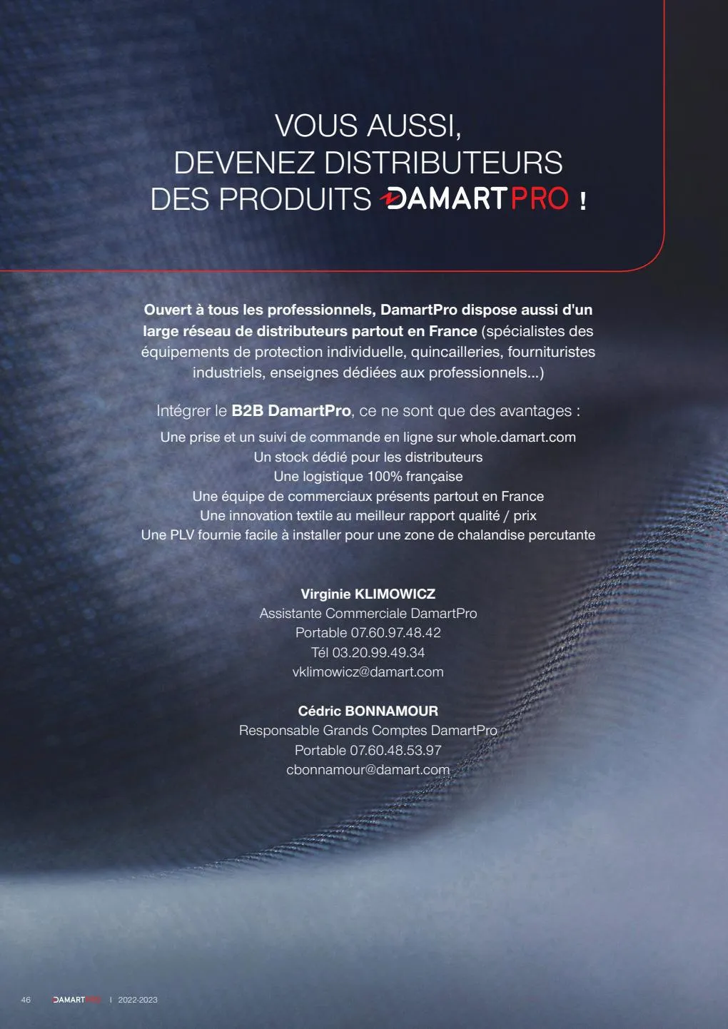 Catalogue Catalogue DamartPro 2022-2023, page 00046