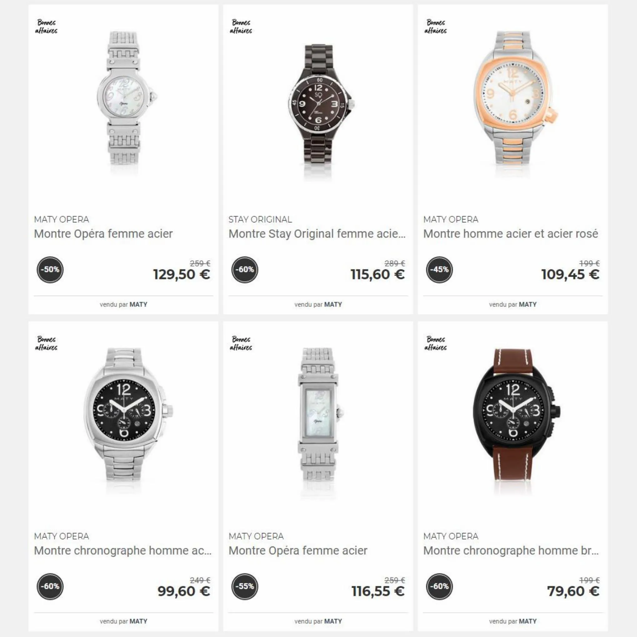 Catalogue Des offres sur les montres jusqu'à -70%, page 00006