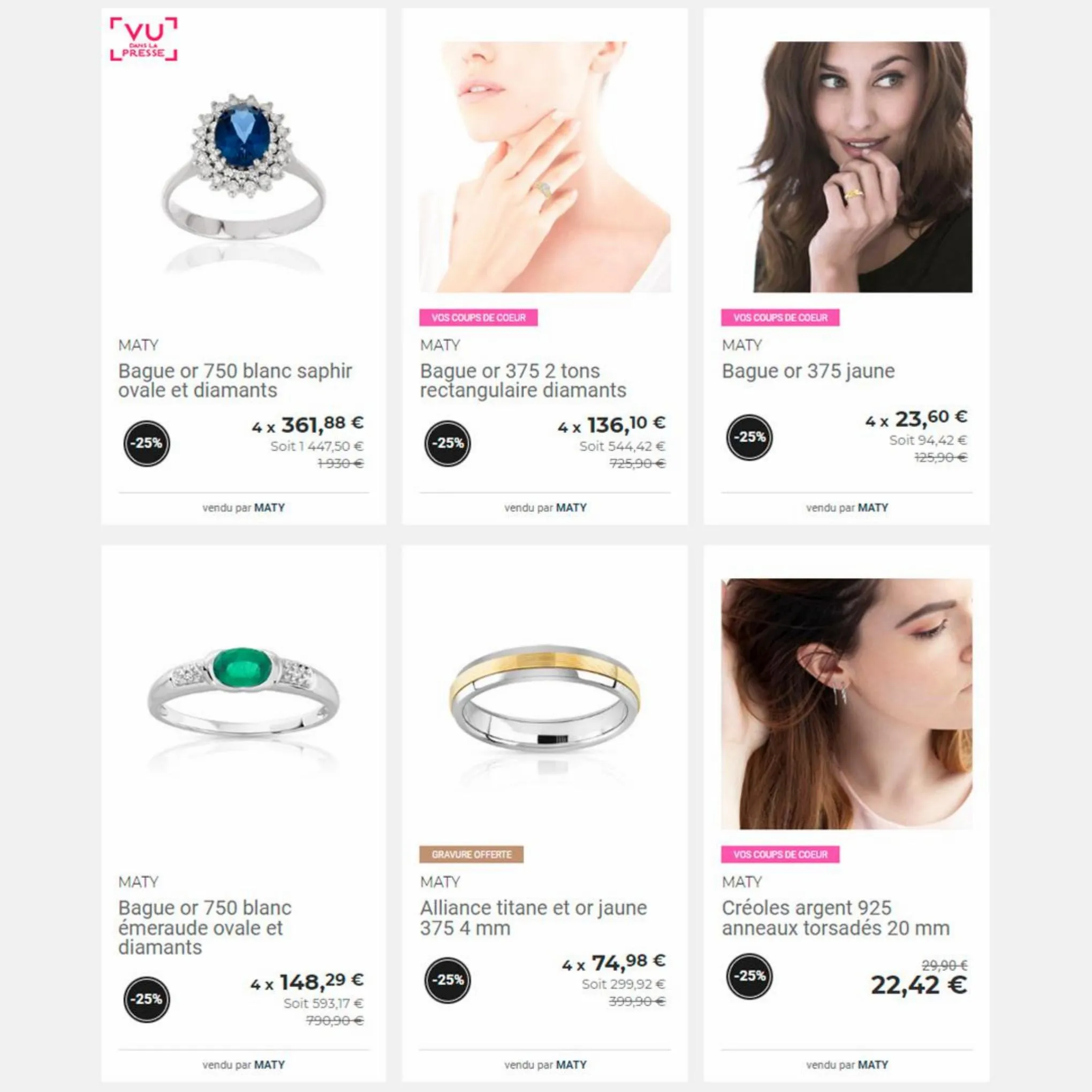 Catalogue Super prix sur tous les bijoux, page 00004