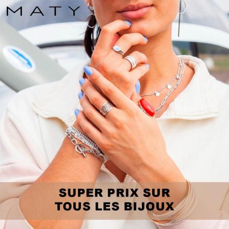 Catalogue Maty | Super prix sur tous les bijoux | 15/09/2022 - 29/09/2022