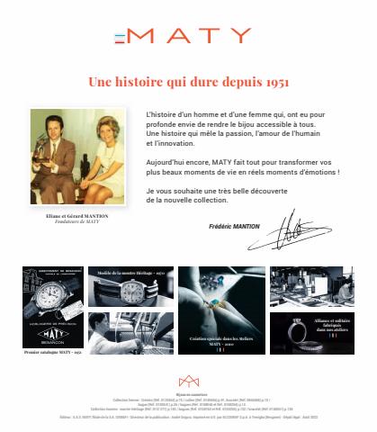 Catalogue Maty | Catalogue Maty | 17/11/2022 - 31/01/2023