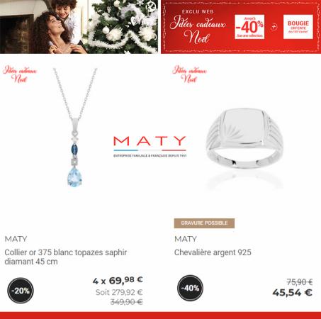 Promos de Bijouteries | Noel Collection sur Maty | 01/12/2022 - 14/12/2022