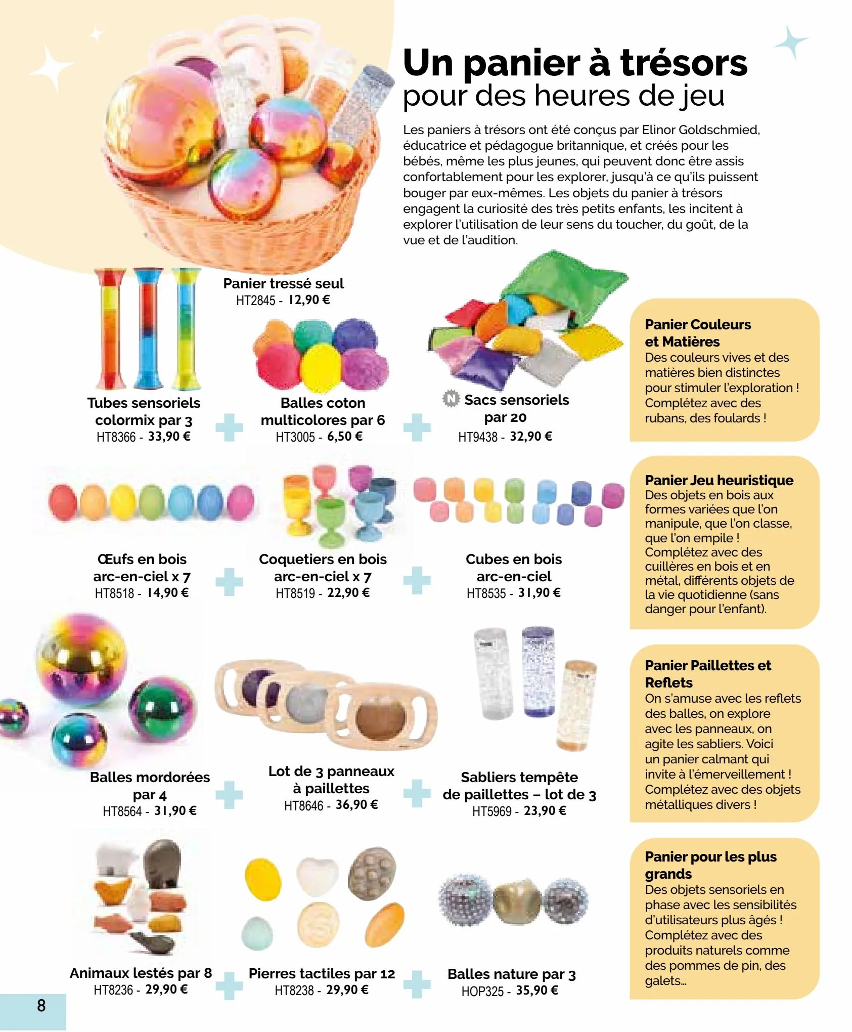 Balles mordorées par 4 - HOPTOYS