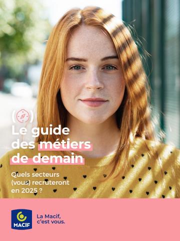 Catalogue Macif | Le guide des métiers de demain | 21/07/2022 - 02/10/2022