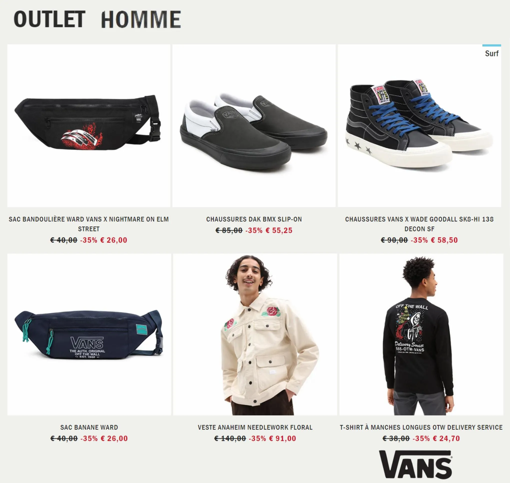 Catalogue Outlet Homme, page 00009