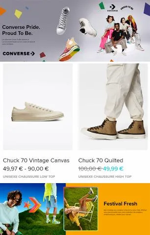 Catalogue Converse à Miramas | Nouveauté | 30/05/2023 - 13/06/2023