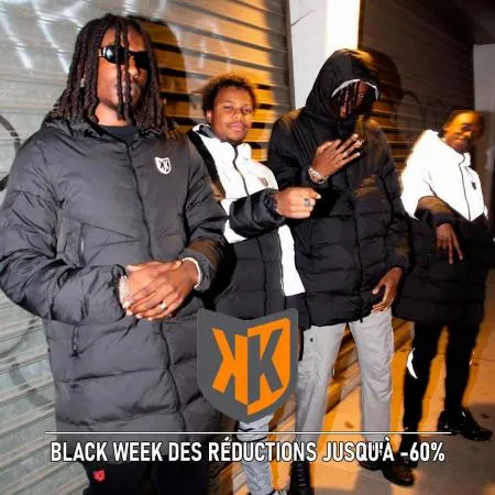 Black Week des réductions jusqu'à -60%