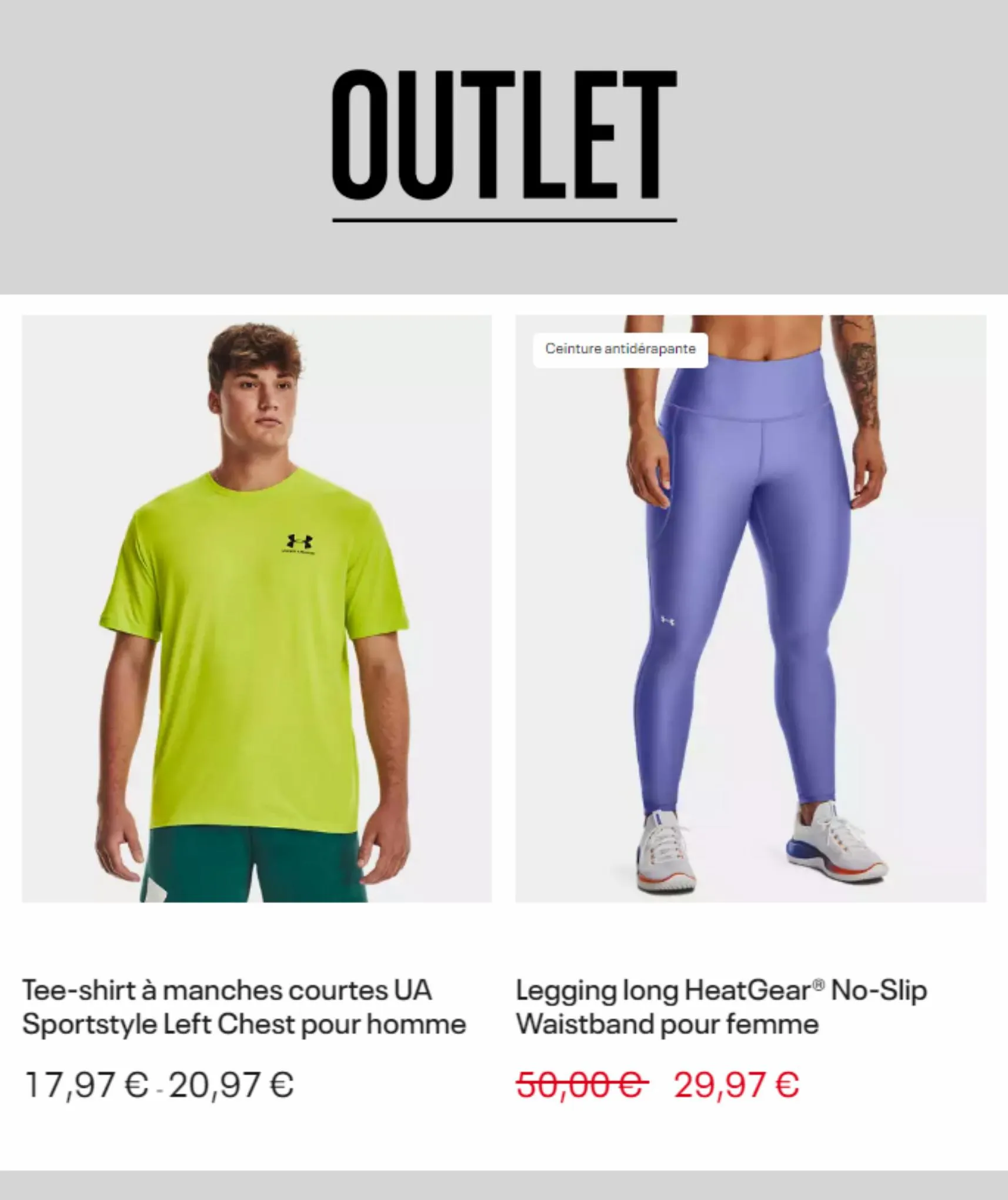 Catalogue Outlet Under Armour, page 00003