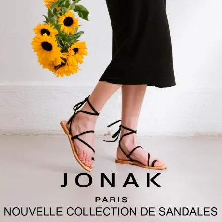 Nouvelle collection de sandales