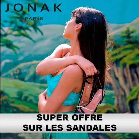 Super offre sur les sandales