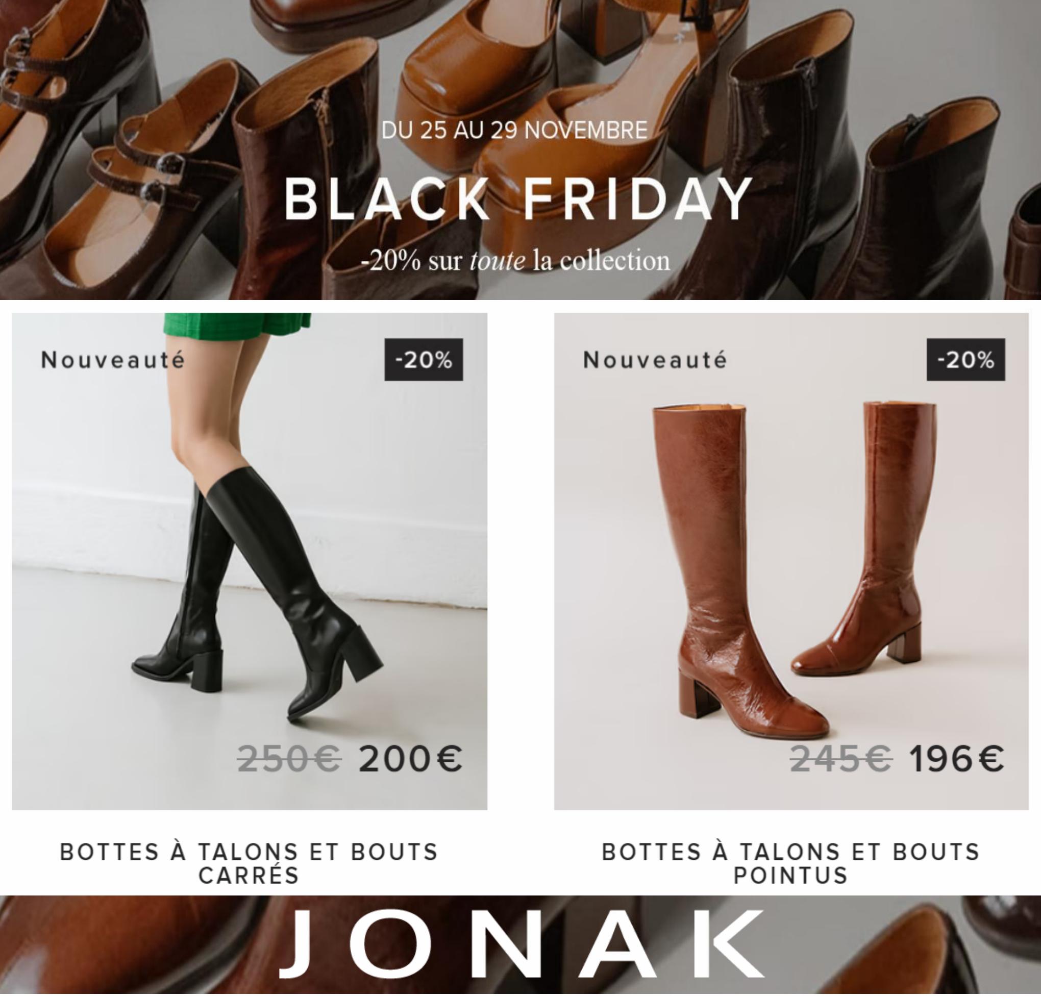 jonak black friday