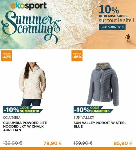 Catalogue Ekosport | Offres Speciales | 25/05/2023 - 11/06/2023