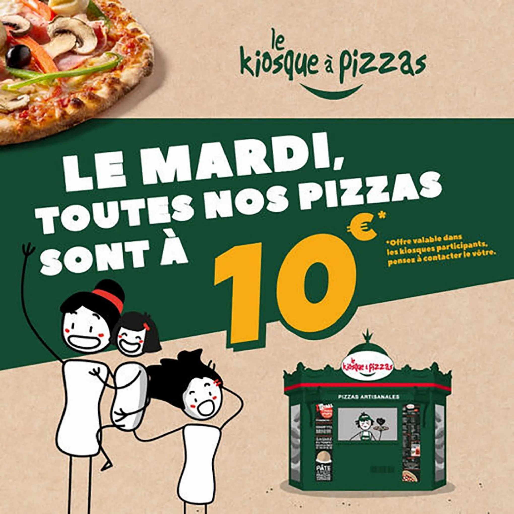 Catalogue Promos Le Kiosque A Pizza, page 00005