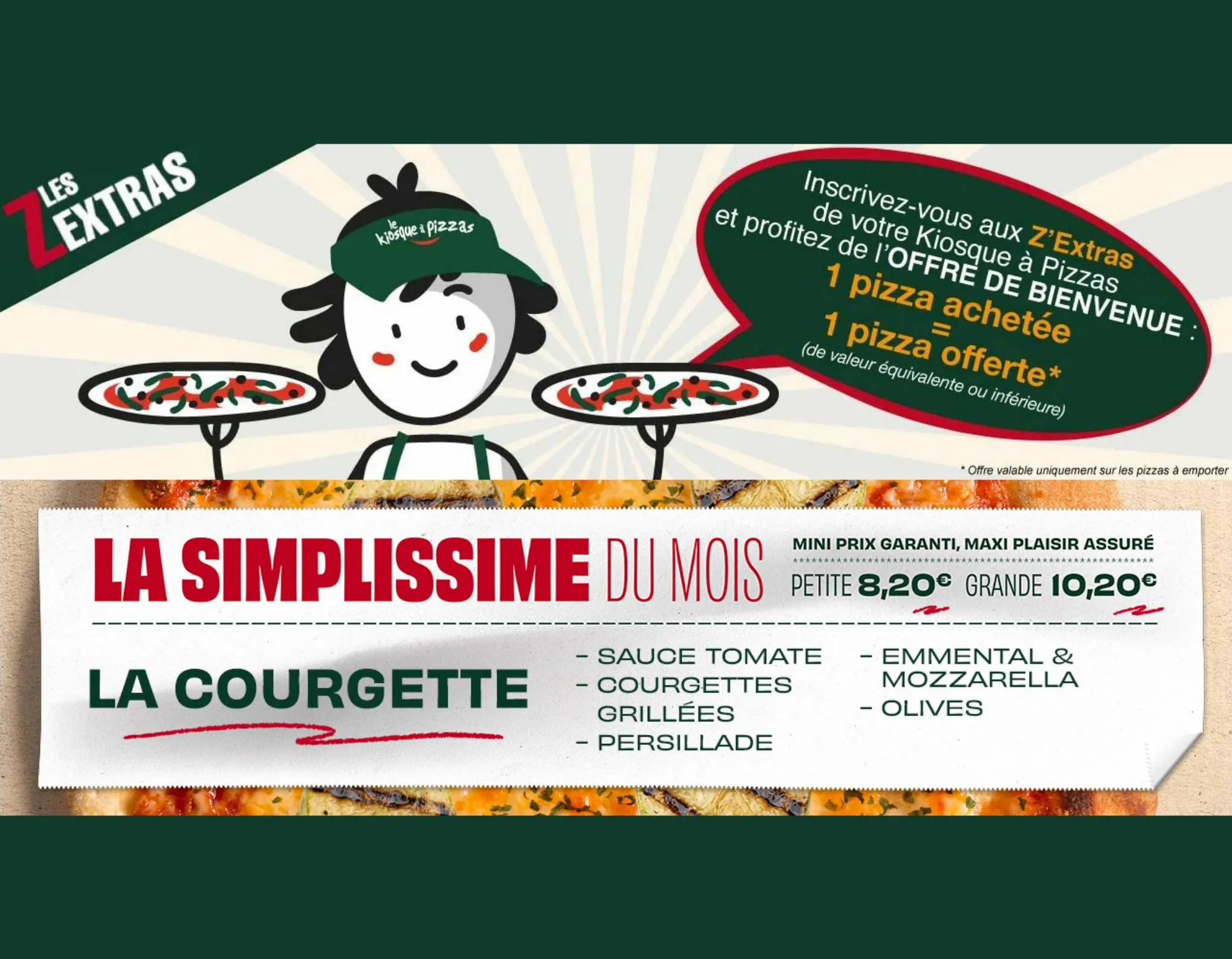 Catalogue Promos Le Kiosque A Pizza, page 00002