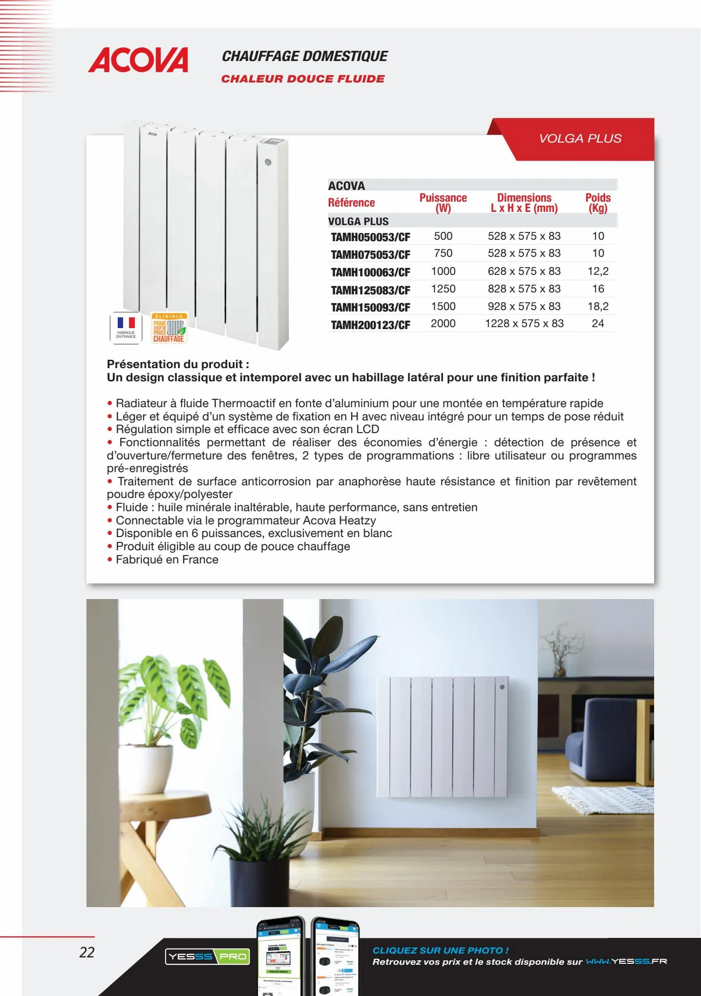 Catalogue Chauffage & génie climatique, page 00022