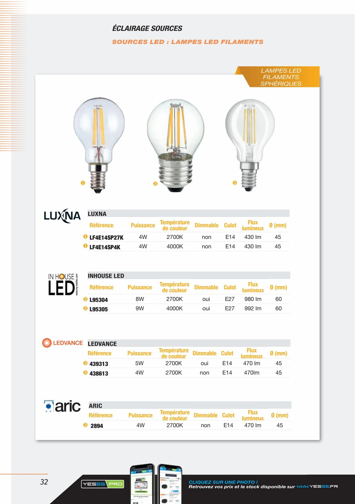 Catalogue Eclairage, page 00032