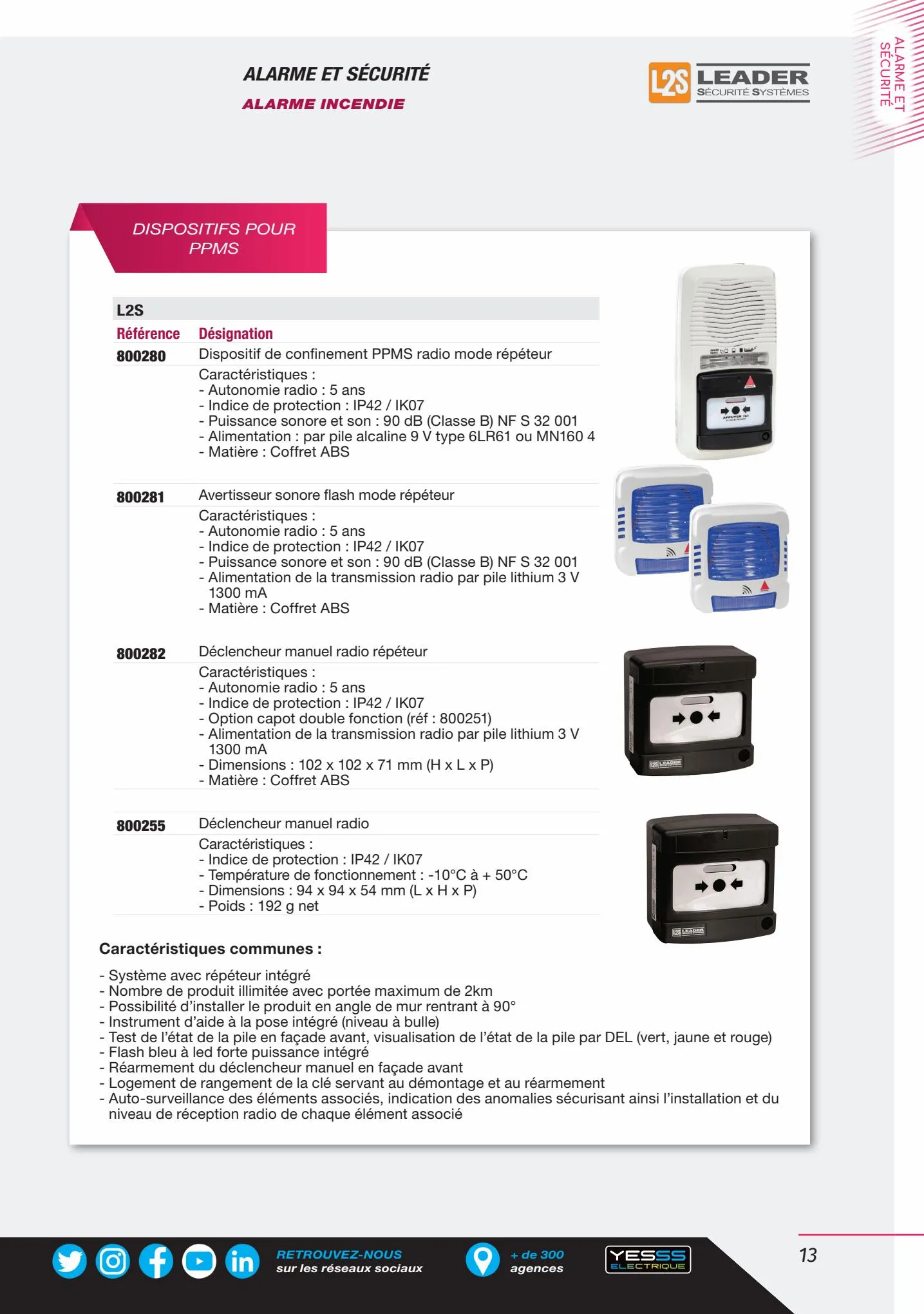 Catalogue Sècuritè & communication, page 00013