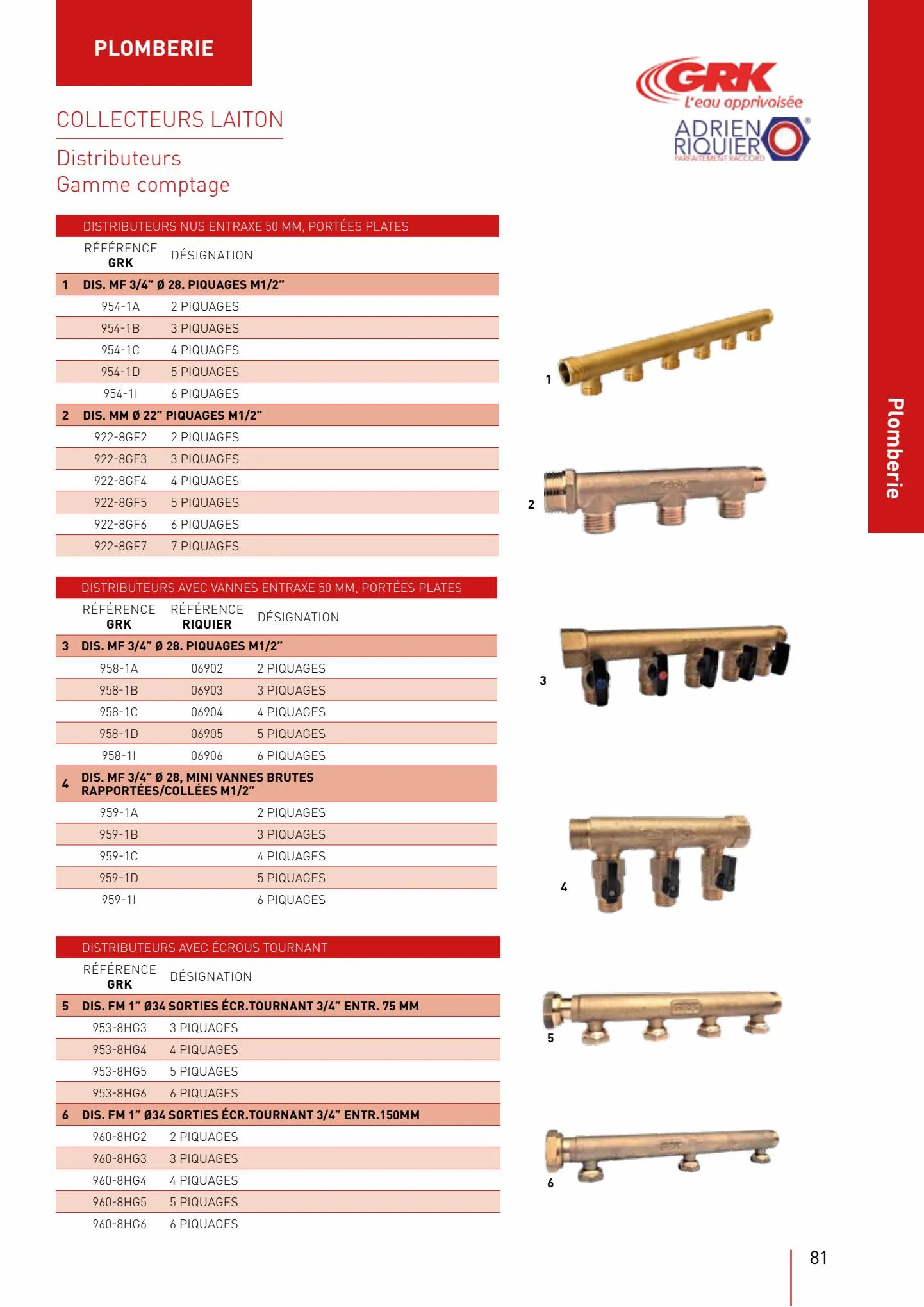 Catalogue Catalogue Plomberie 2022, page 00082