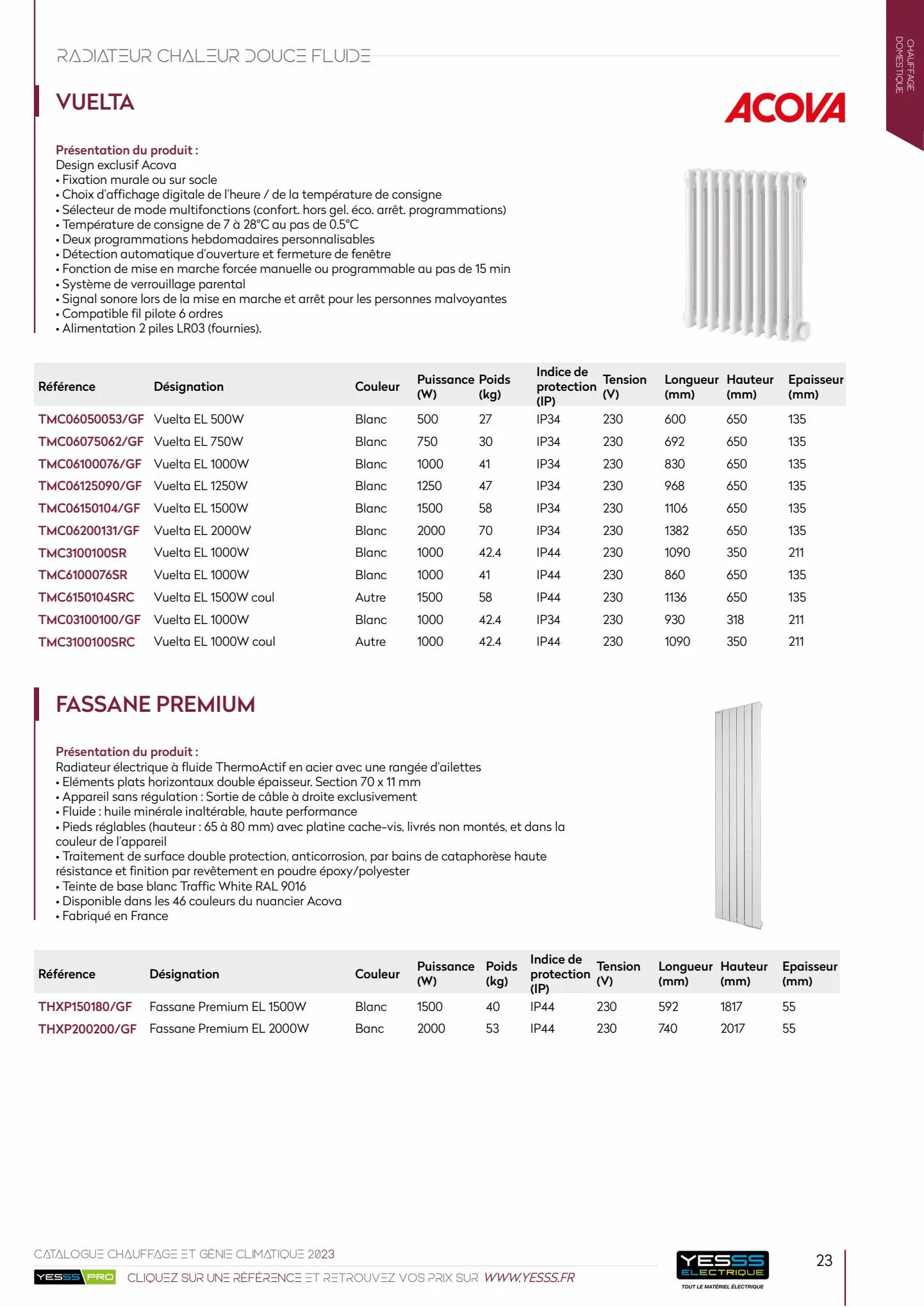 Catalogue Catalogue chauffage et génie climatique, page 00024