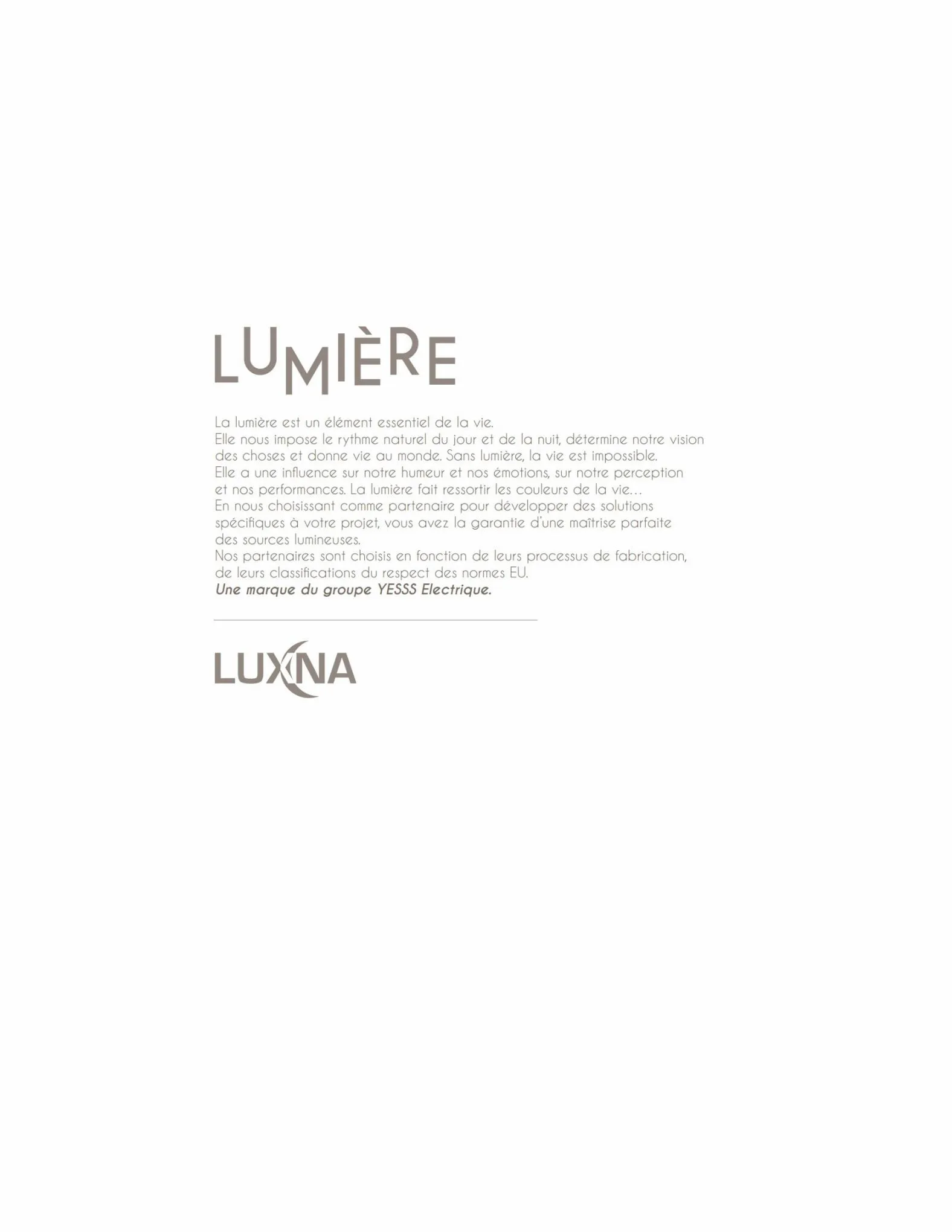 Catalogue Catalogue Luxna - Sélection 2023, page 00003