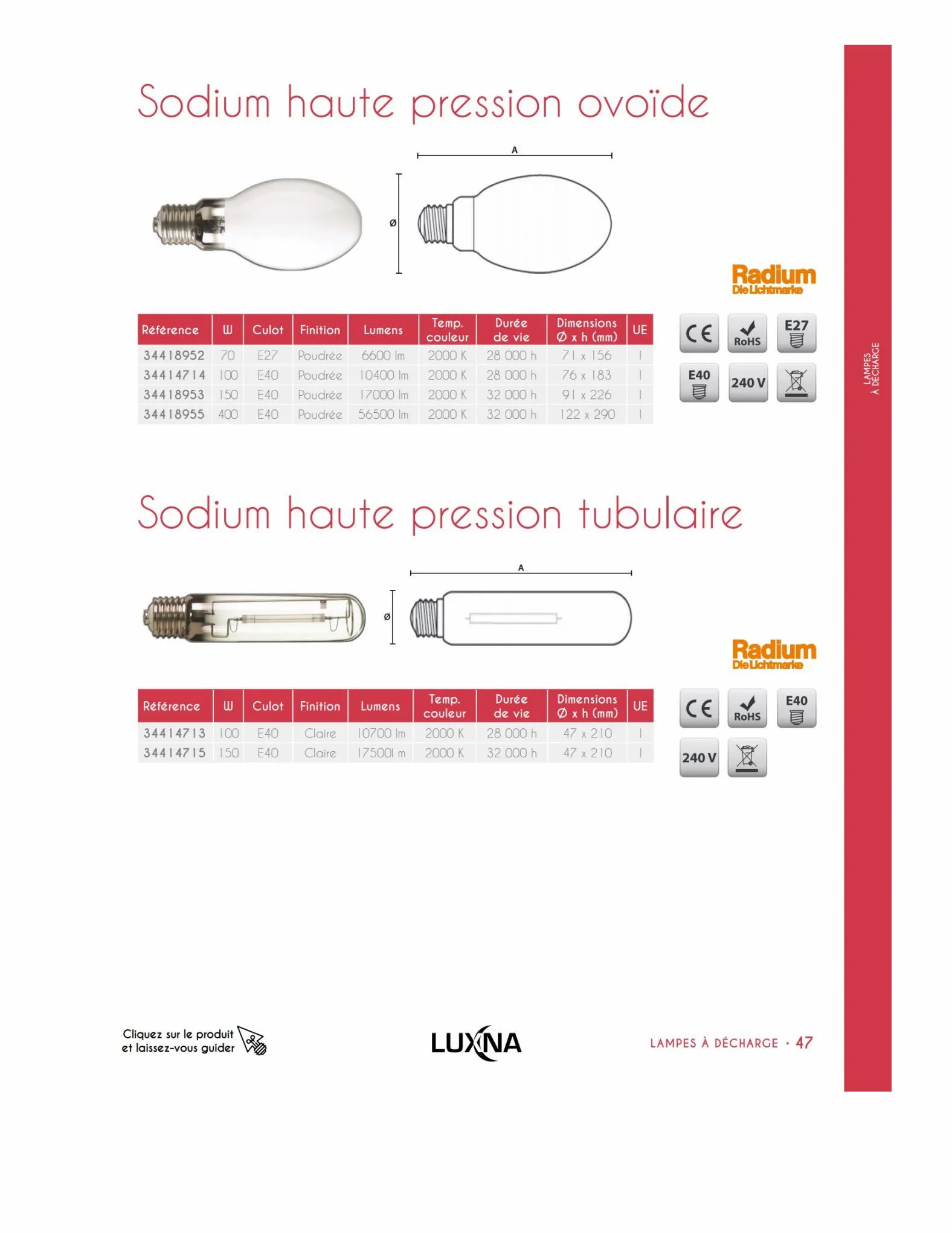 Catalogue Catalogue Luxna - Sélection 2023, page 00049