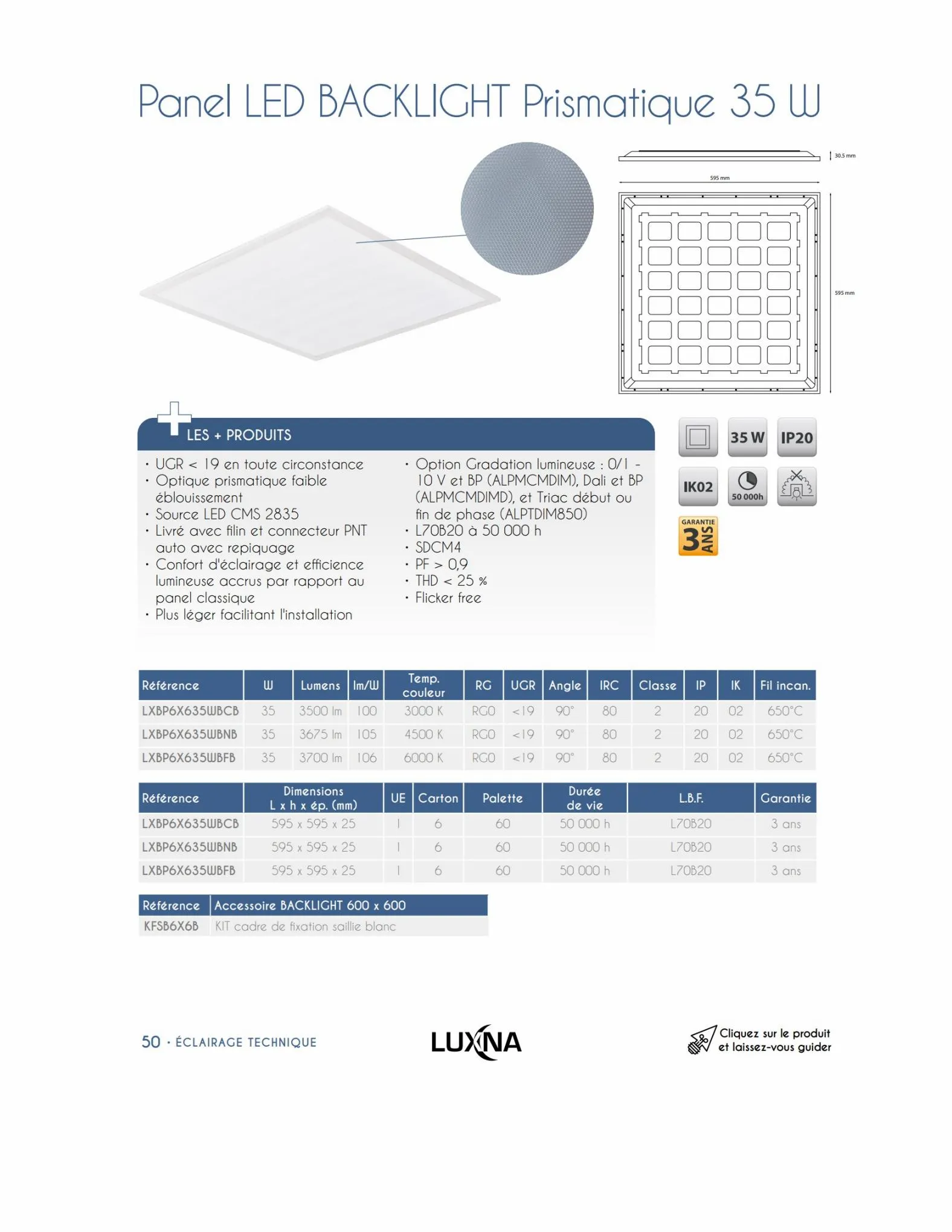 Catalogue Catalogue Luxna - Sélection 2023, page 00052