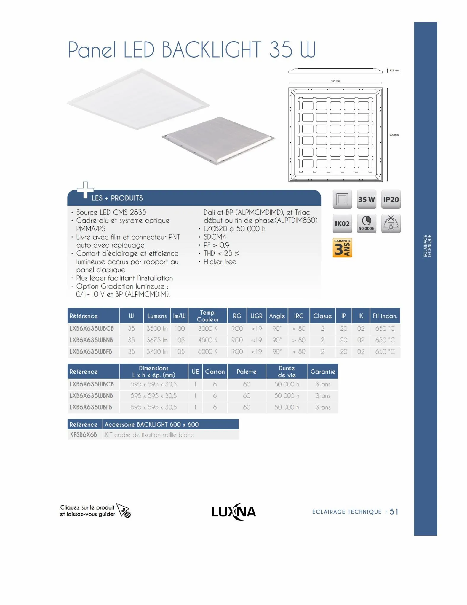 Catalogue Catalogue Luxna - Sélection 2023, page 00053