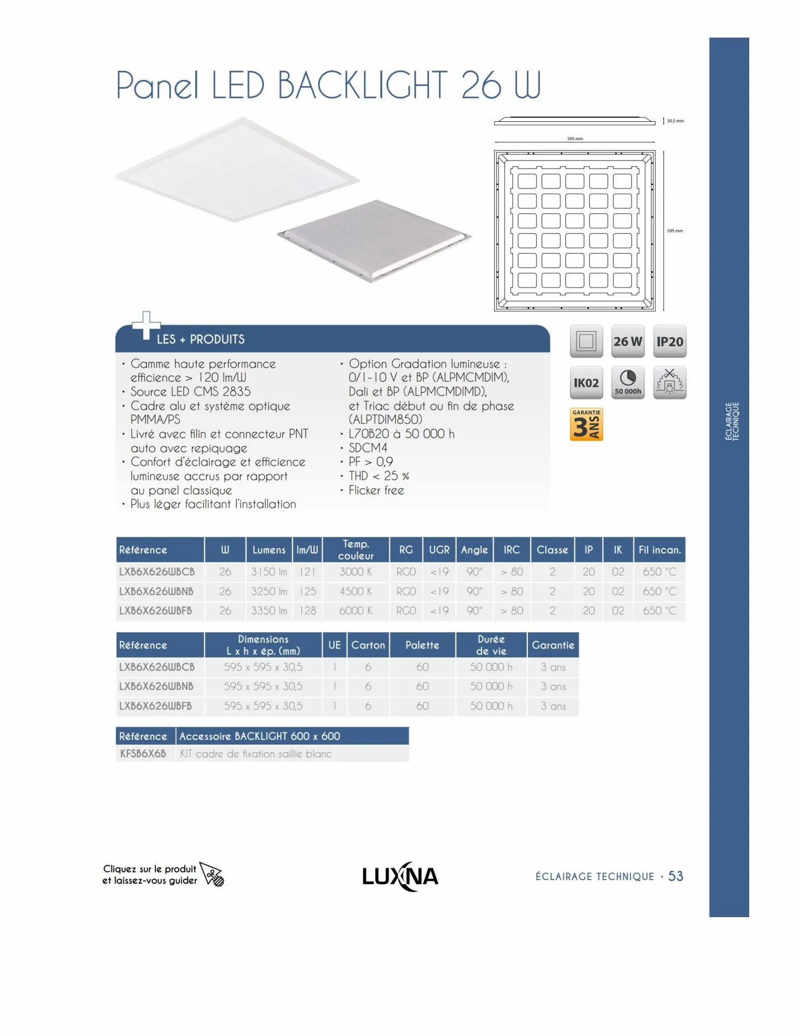 Catalogue Catalogue Luxna - Sélection 2023, page 00055
