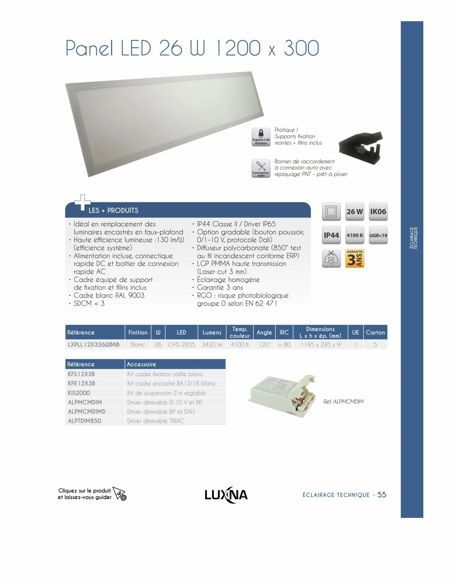 Catalogue Catalogue Luxna - Sélection 2023, page 00057
