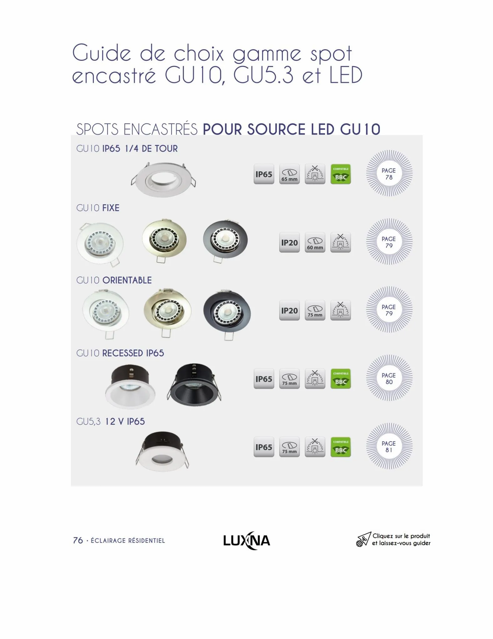 Catalogue Catalogue Luxna - Sélection 2023, page 00078