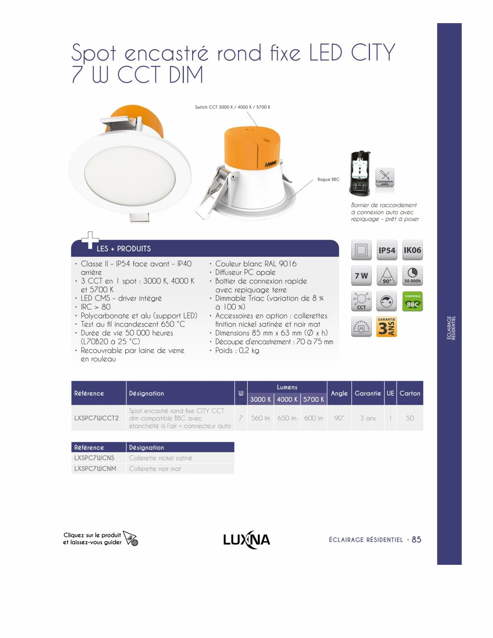 Catalogue Catalogue Luxna - Sélection 2023, page 00087