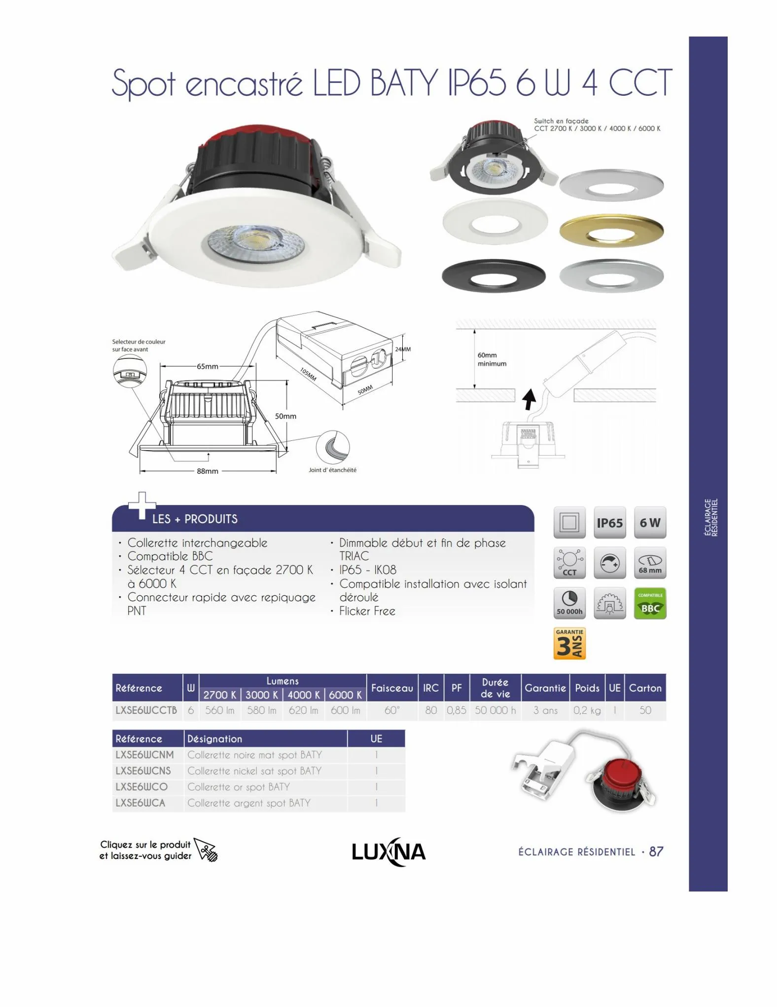 Catalogue Catalogue Luxna - Sélection 2023, page 00089