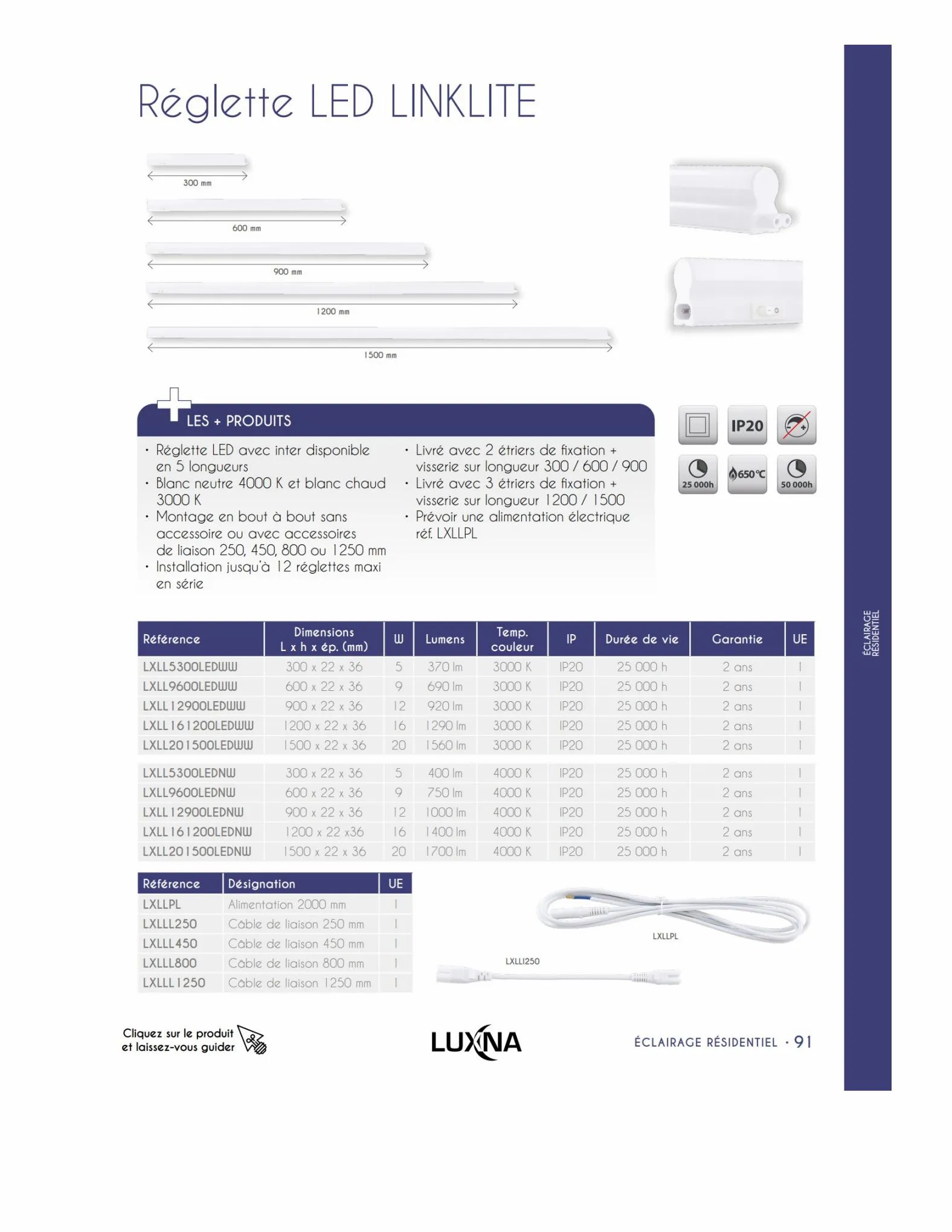 Catalogue Catalogue Luxna - Sélection 2023, page 00093