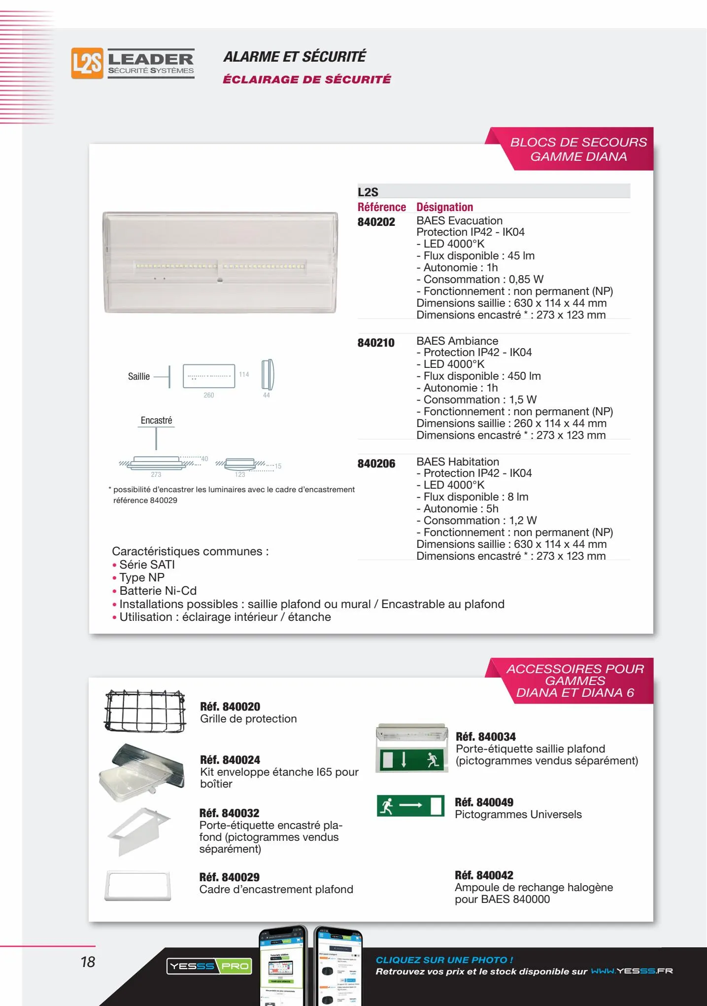 Catalogue Encarte Yesss Electrique, page 00018