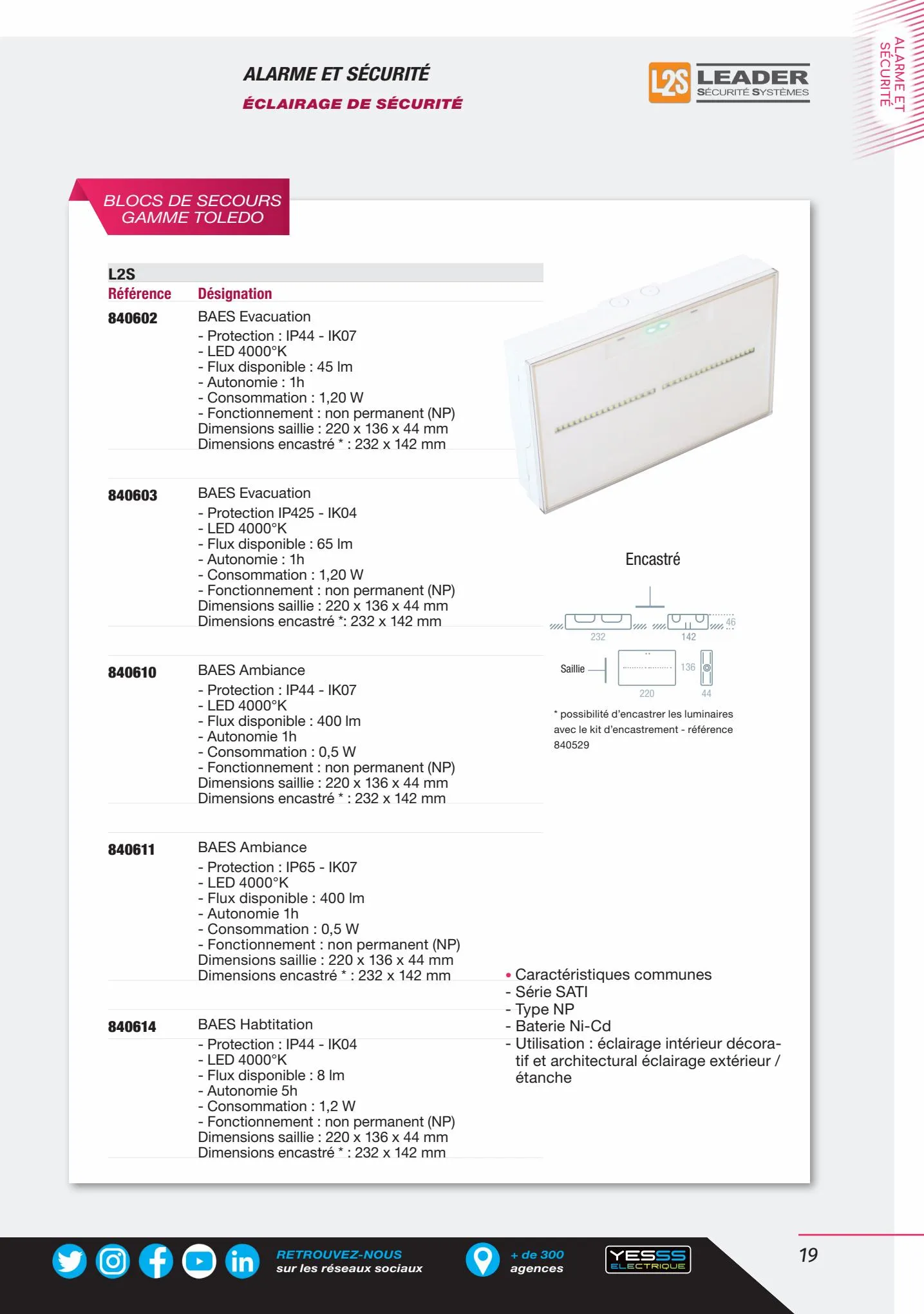 Catalogue Encarte Yesss Electrique, page 00019