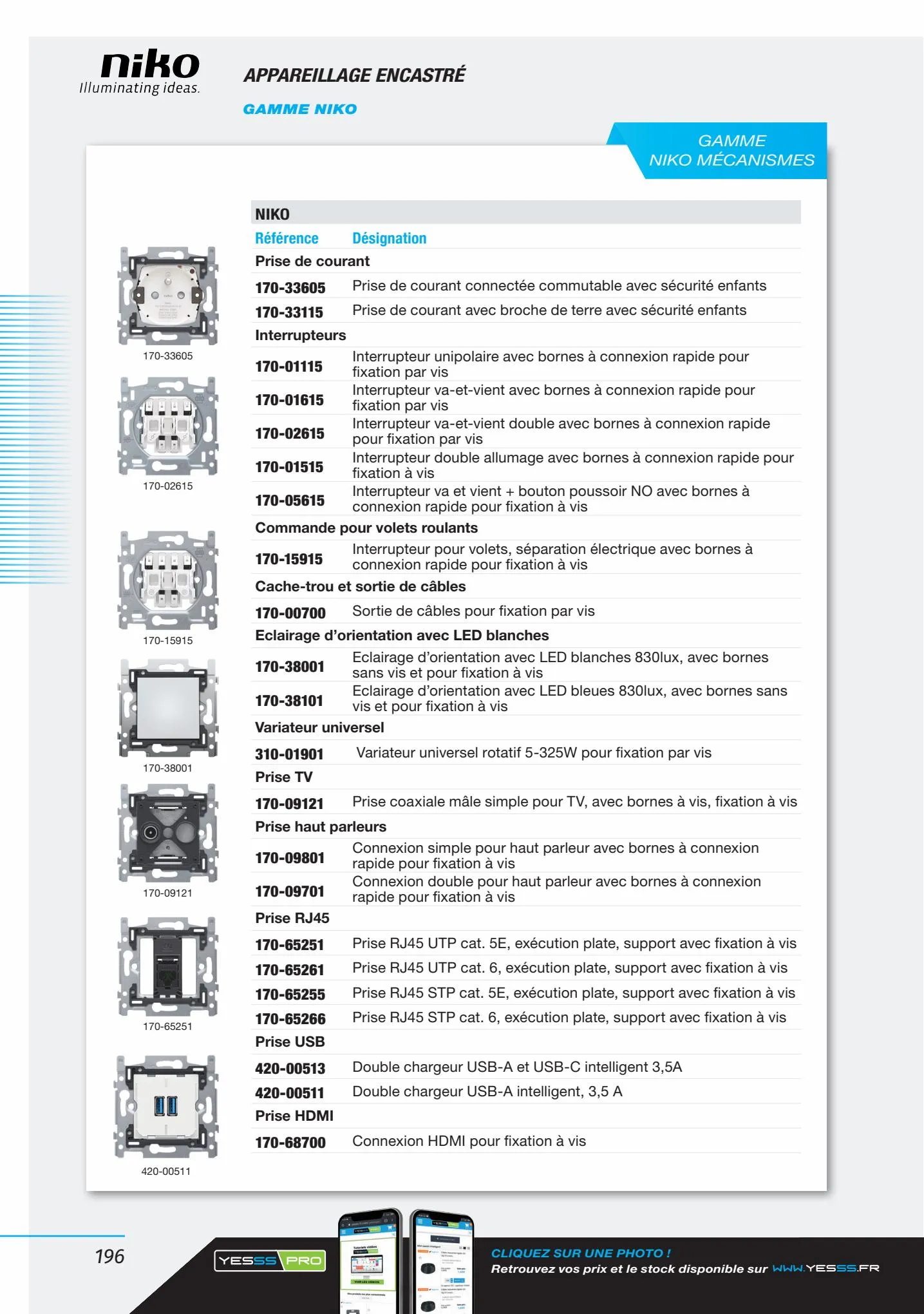 Catalogue Encarte Yesss Electrique, page 00196