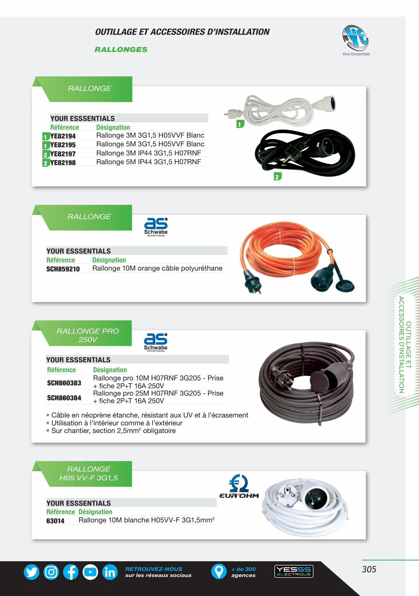 Catalogue Encarte Yesss Electrique, page 00305