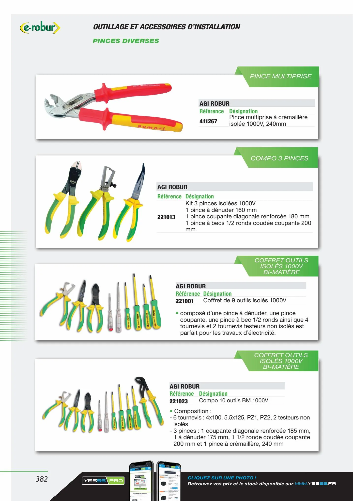 Catalogue Encarte Yesss Electrique, page 00382