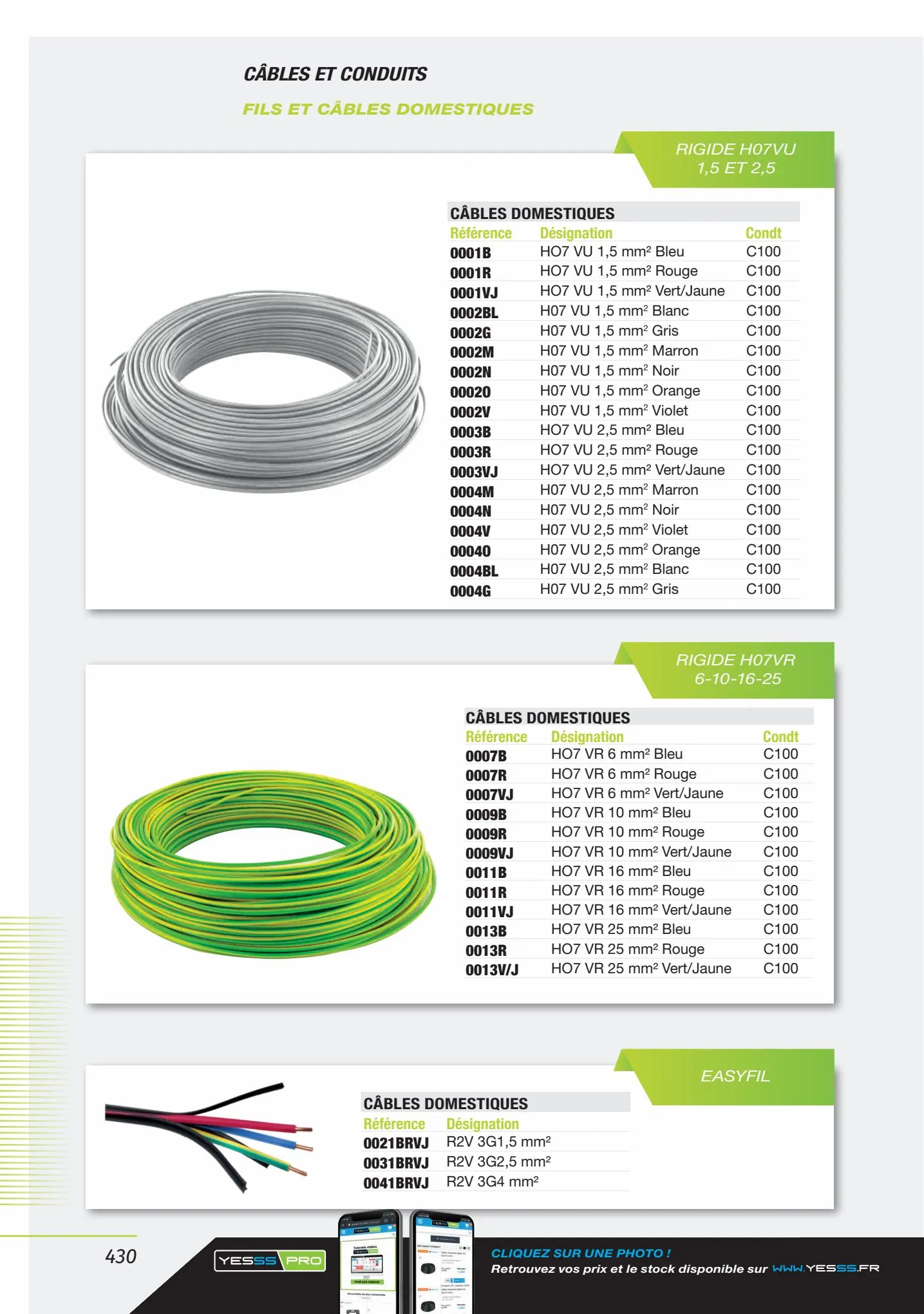 Catalogue Encarte Yesss Electrique, page 00430