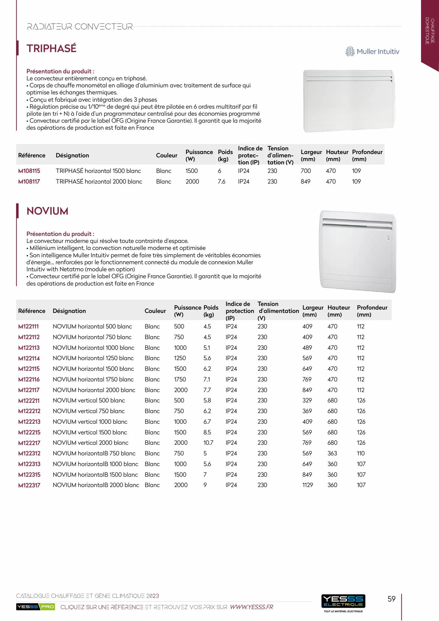 Catalogue Encarte Yesss Electrique, page 00061