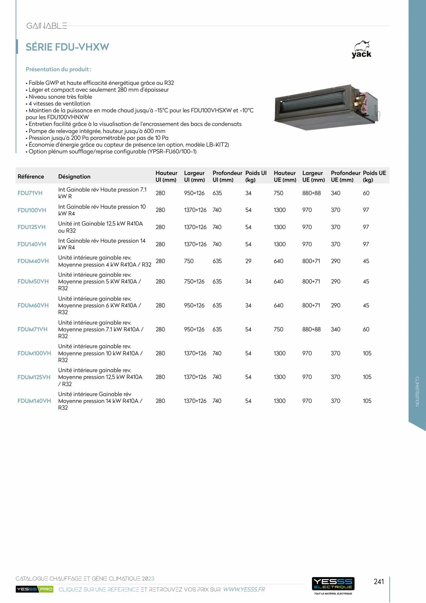 Catalogue Encarte Yesss Electrique, page 00243