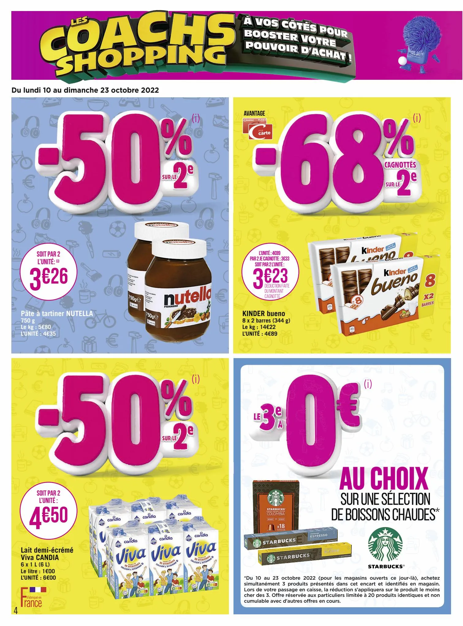 Catalogue Le plein de produits pour 1€, page 00004