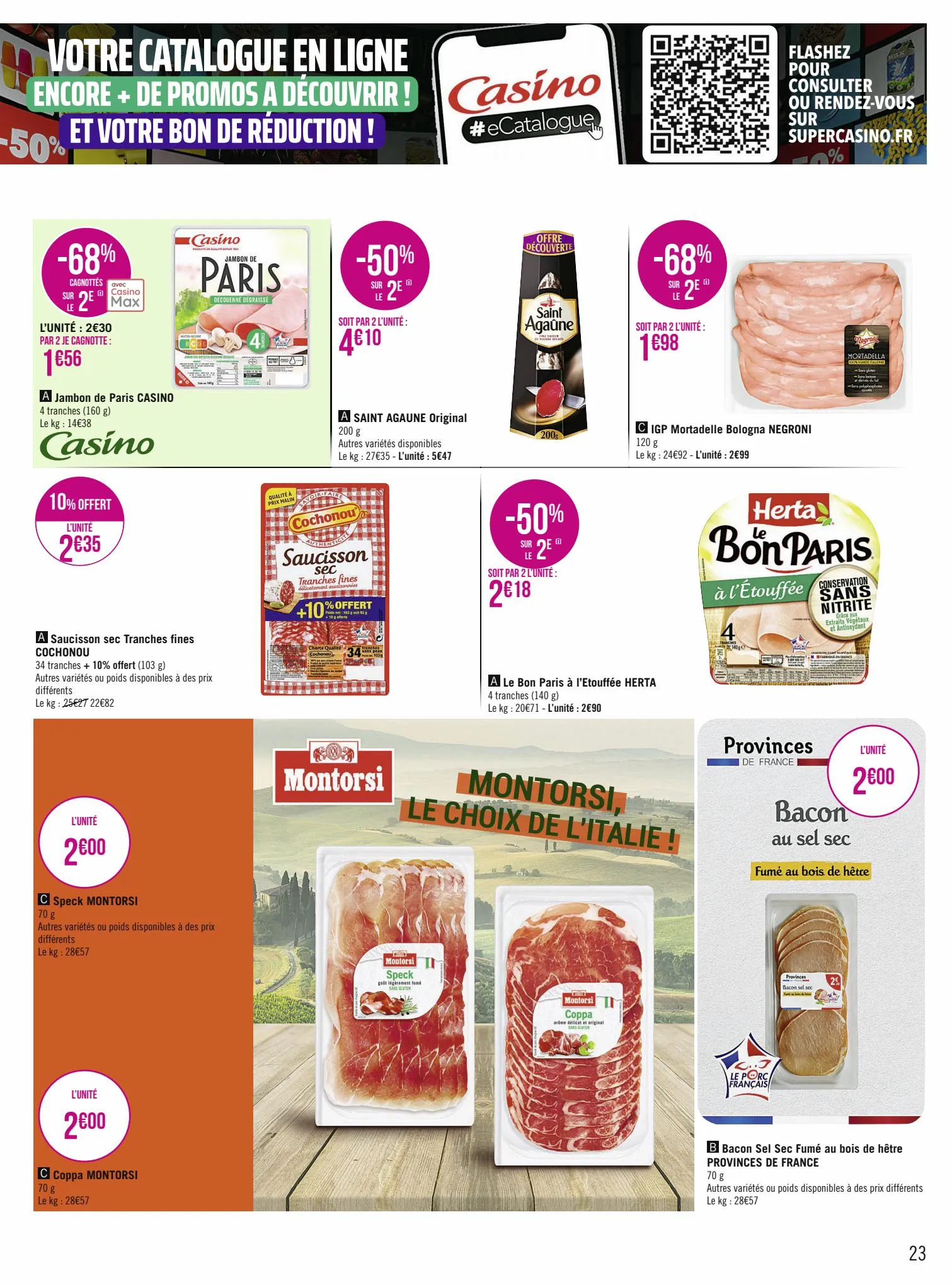Catalogue Le plein de produits pour 1€, page 00023